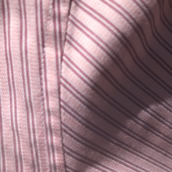 Brooks Brothers Women’s pink Striped Dobby Shirt Sized 4 crisp 100% Cotton - Picture 13 of 16